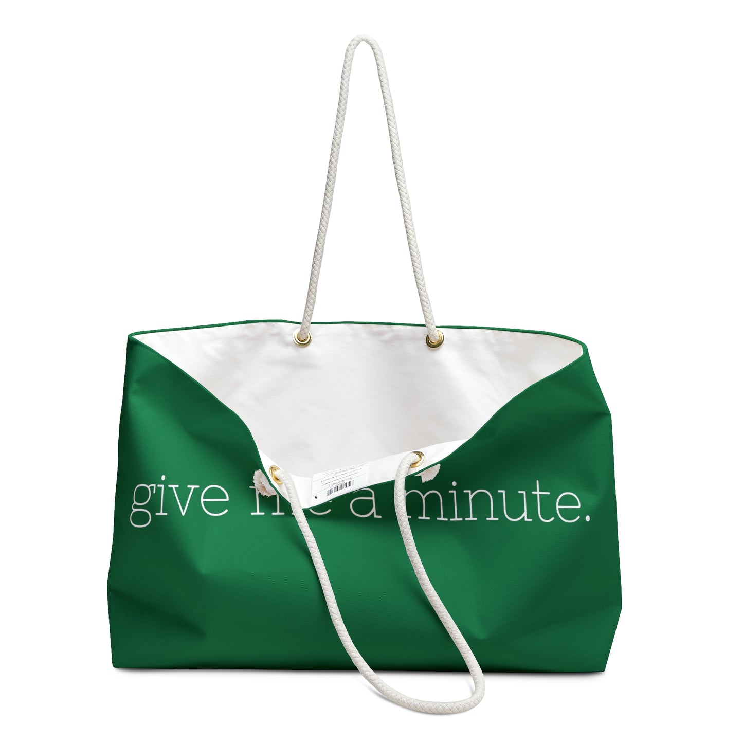 Weekender Bag: In Green