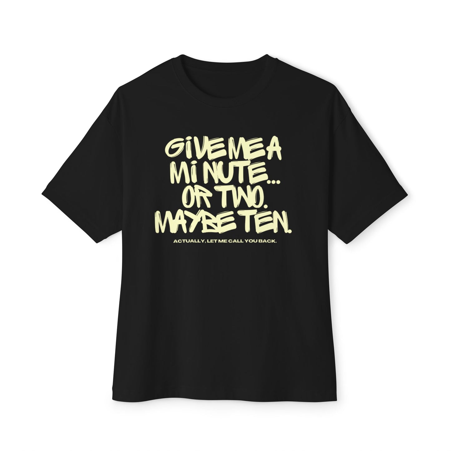 Unisex Oversized Boxy Tee