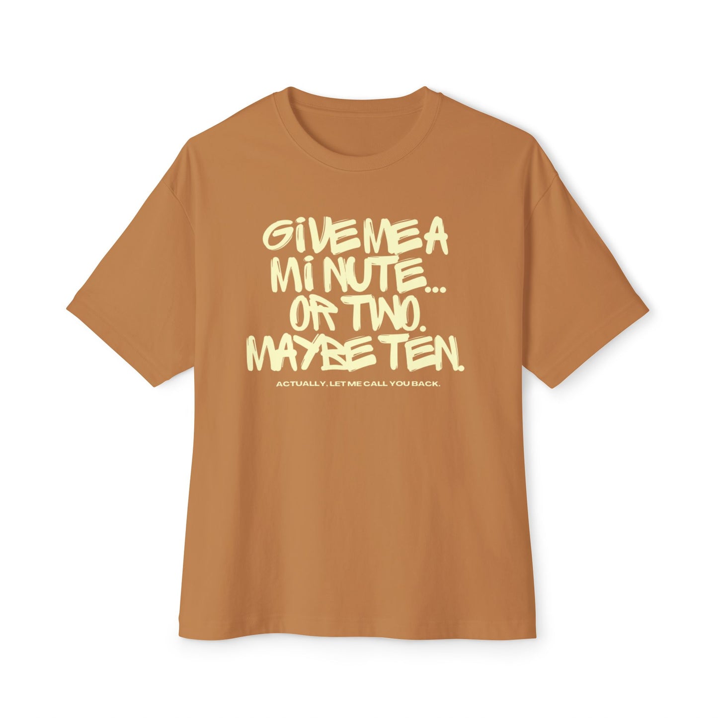 Unisex Oversized Boxy Tee