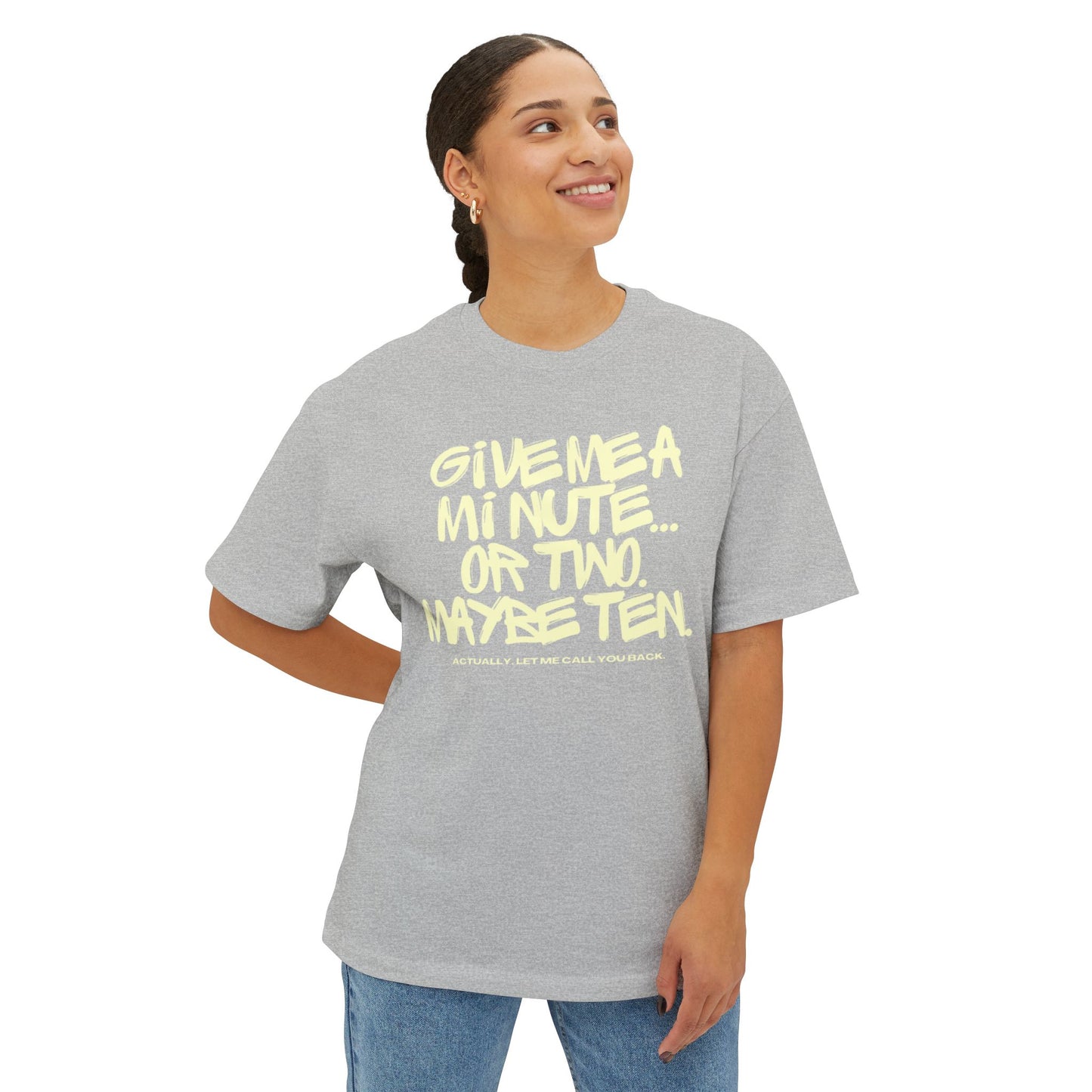 Unisex Oversized Boxy Tee