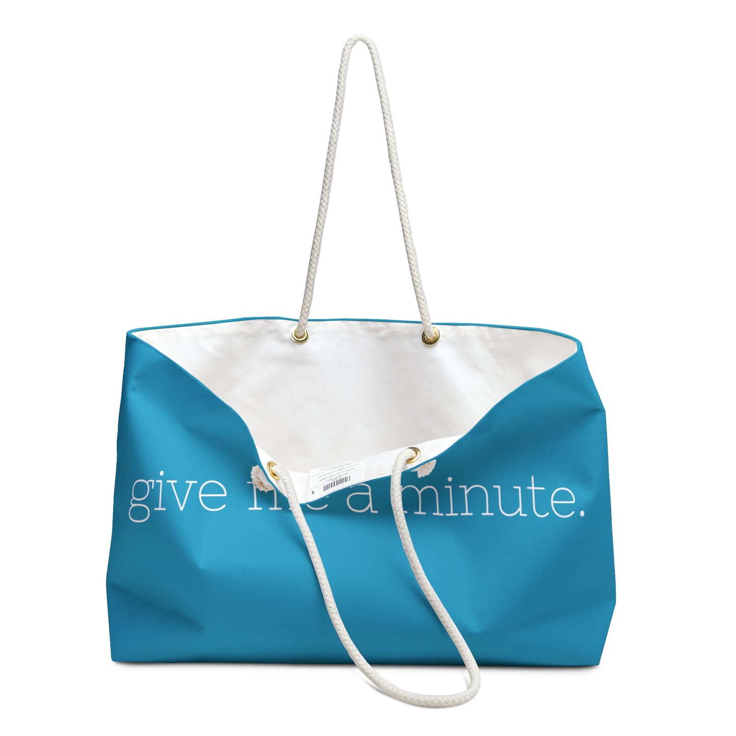 Weekender Bag: in Blue
