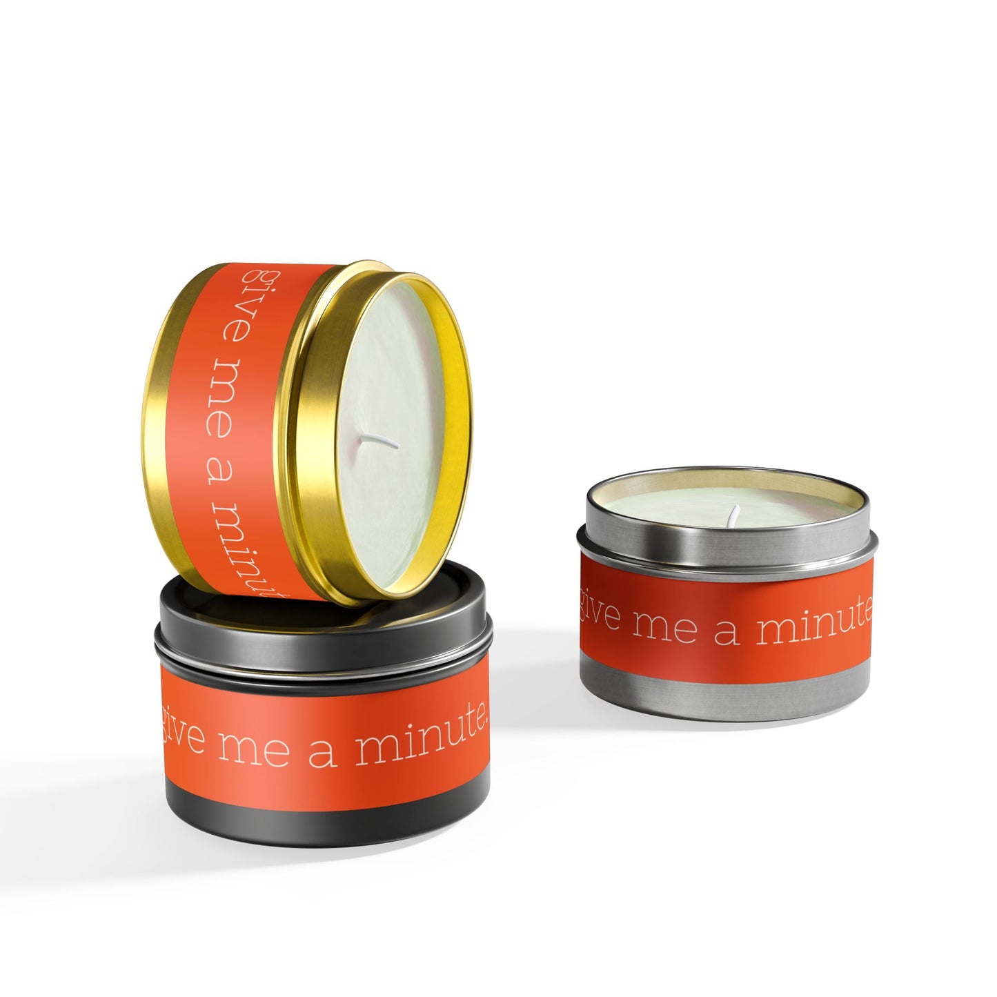Tin Candles: For Home or On the Go