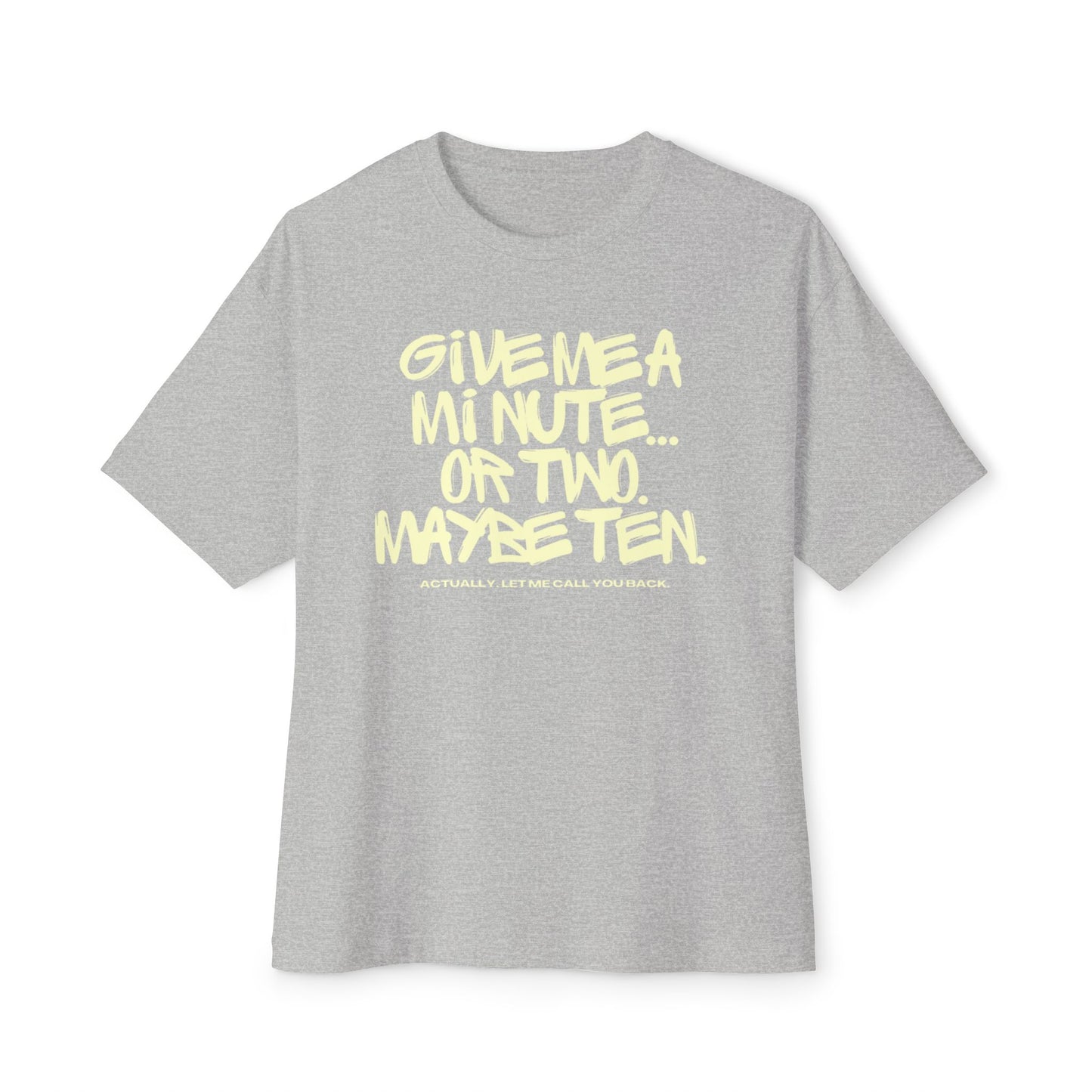 Unisex Oversized Boxy Tee