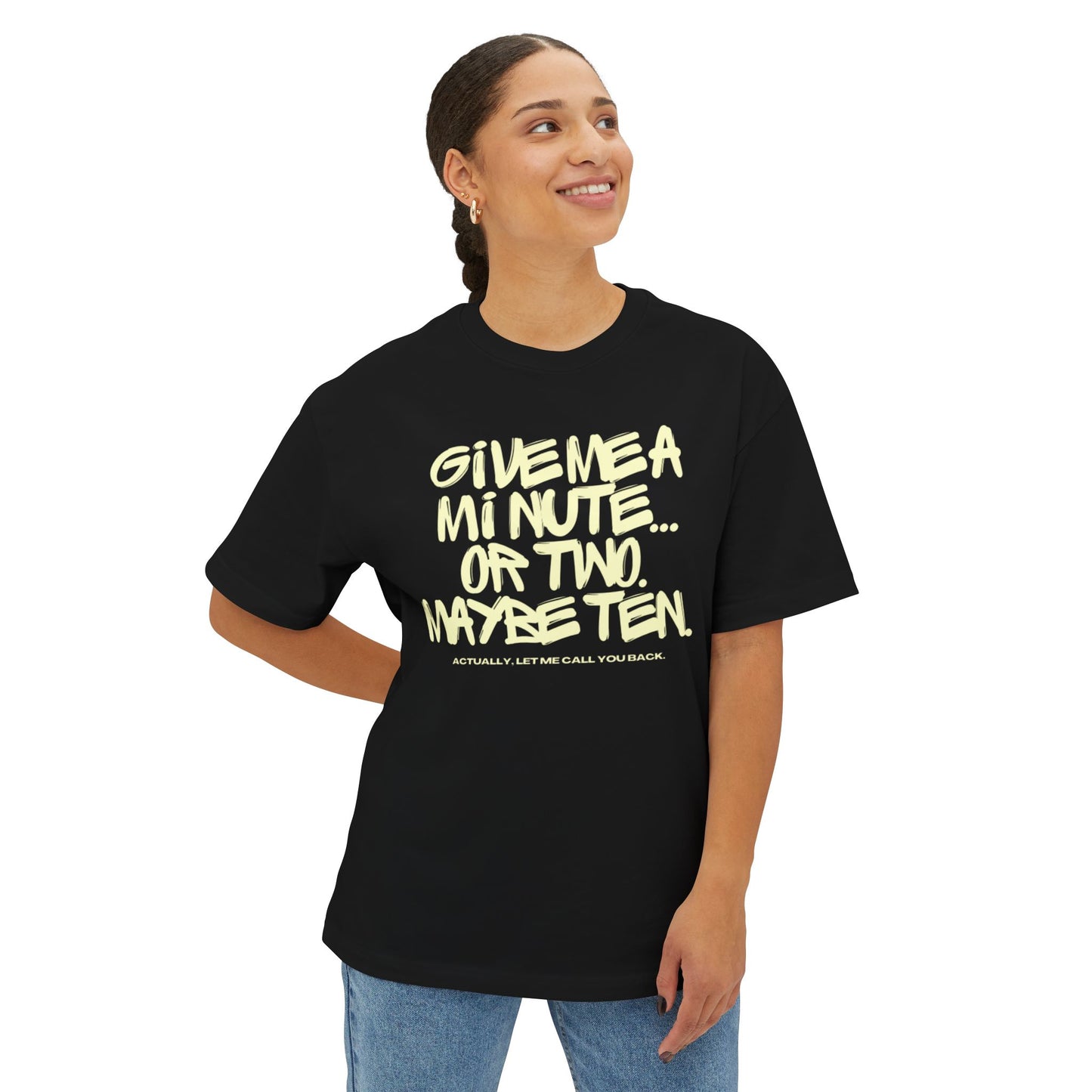 Unisex Oversized Boxy Tee
