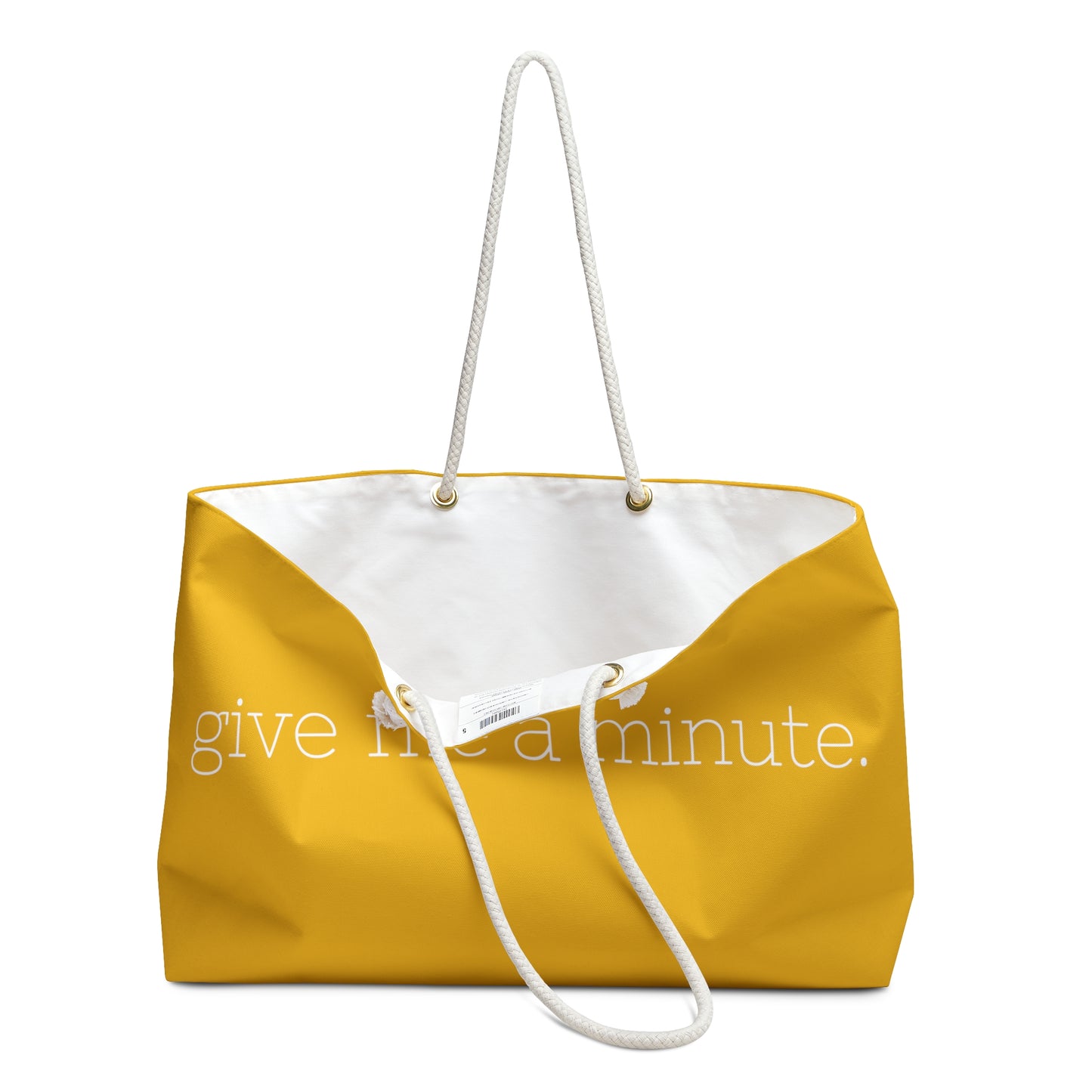 Weekender Bag: In Waffle House Yellow