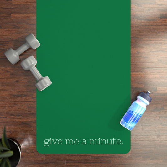 Give Me a Minute: On The Mat