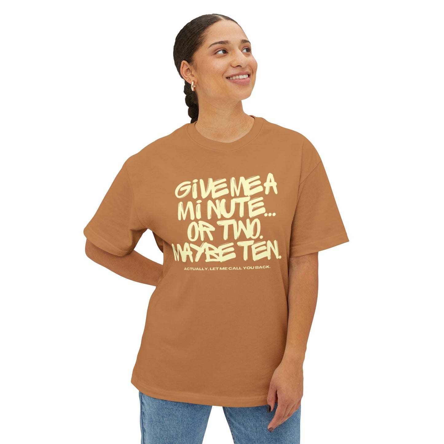 Unisex Oversized Boxy Tee