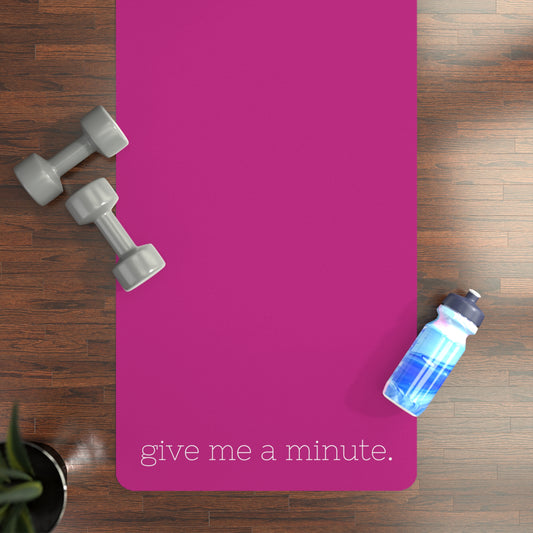 Give Me a Minute: On The Mat