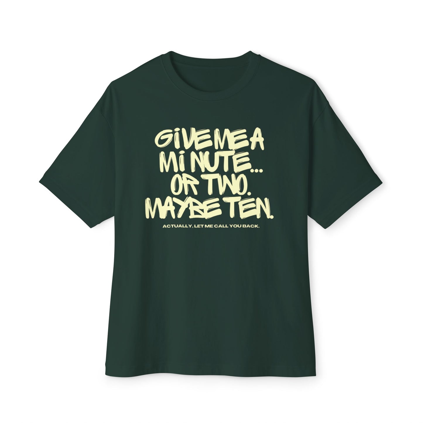 Unisex Oversized Boxy Tee