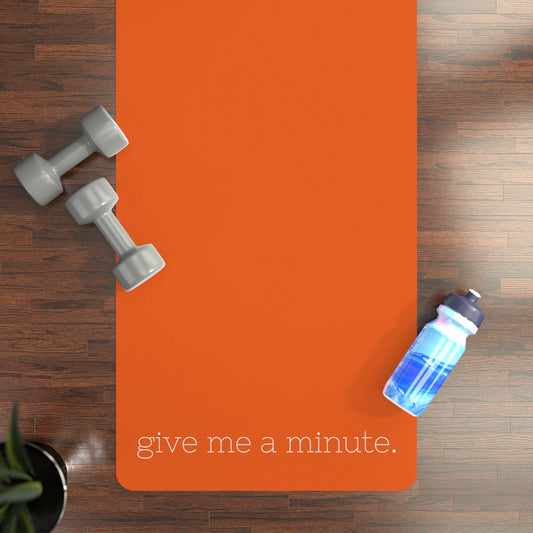 Give Me a Minute: On The Mat