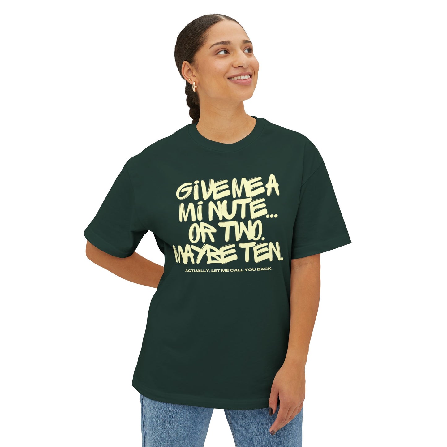 Unisex Oversized Boxy Tee
